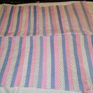 Pieced partial quilt top